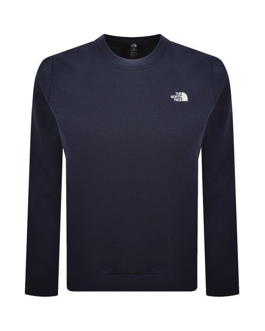 The North Face Blue Crew Neck Sweatshirt for men