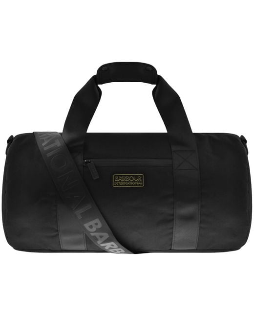 Barbour Knockhill Holdall in Black for Men Lyst UK