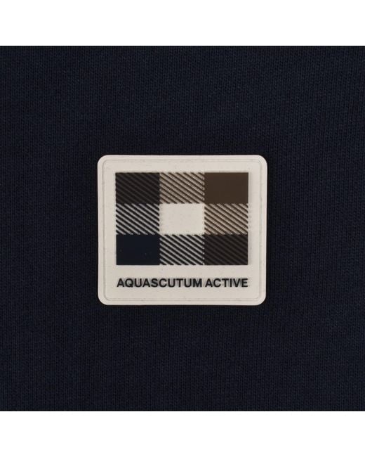 Aquascutum Blue Badge Sweatshirt for men