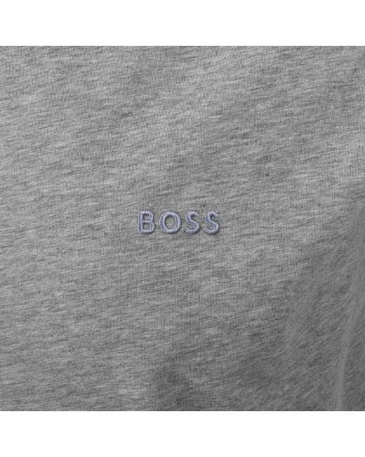 BOSS BUSINESS Gray Boss Mix And Match Full Zip Sweatshirt for men