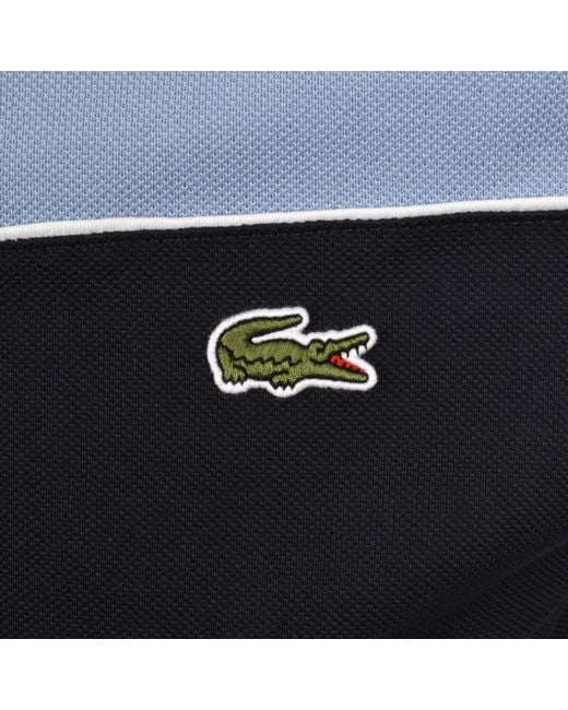 Lacoste Blue Logo Polo T Shirt for men