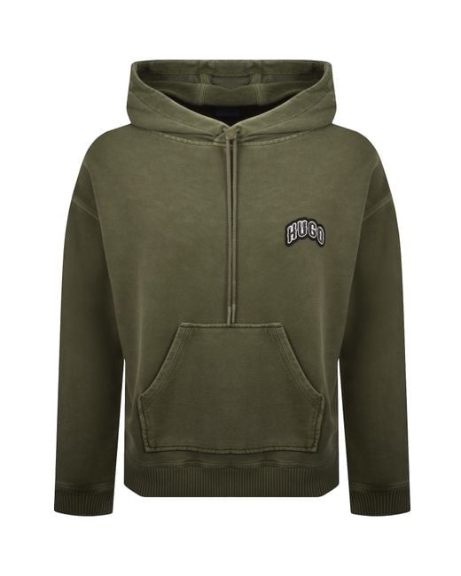 HUGO Green Nucaroo Hoodie for men