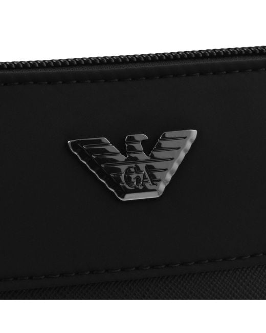 Armani Black Emporio Crossbody Bag for men