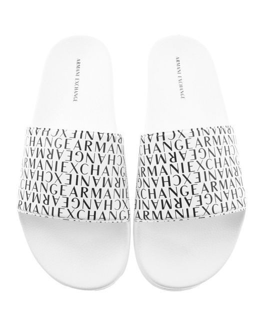 Armani sliders men outlet