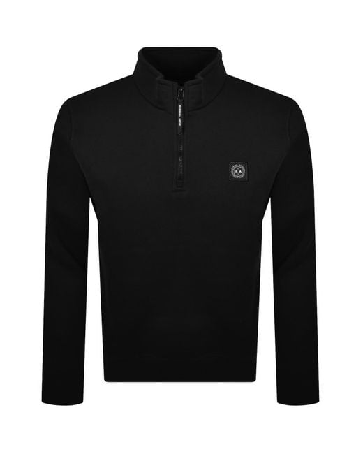 Marshall Artist Black Marchio Sweatshirt for men