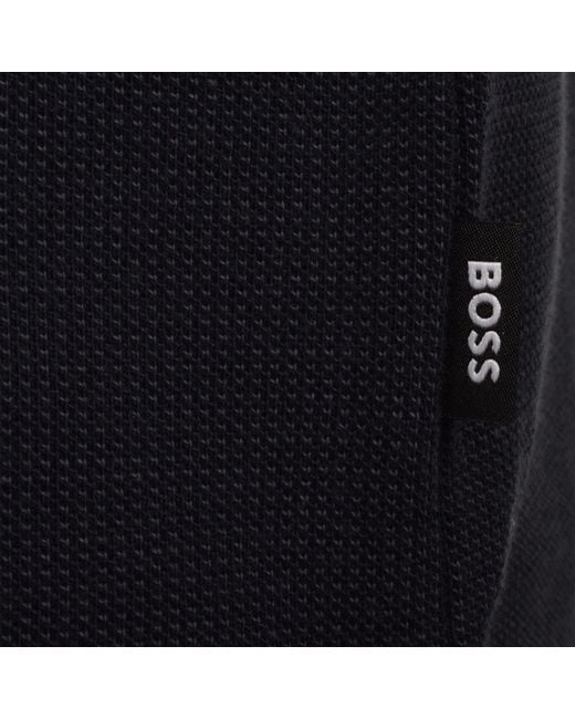 BOSS BUSINESS Black Boss Thompson 81 T Shirt for men