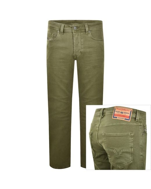 DIESEL Green Larkee Beex Regular Fit Jeans for men