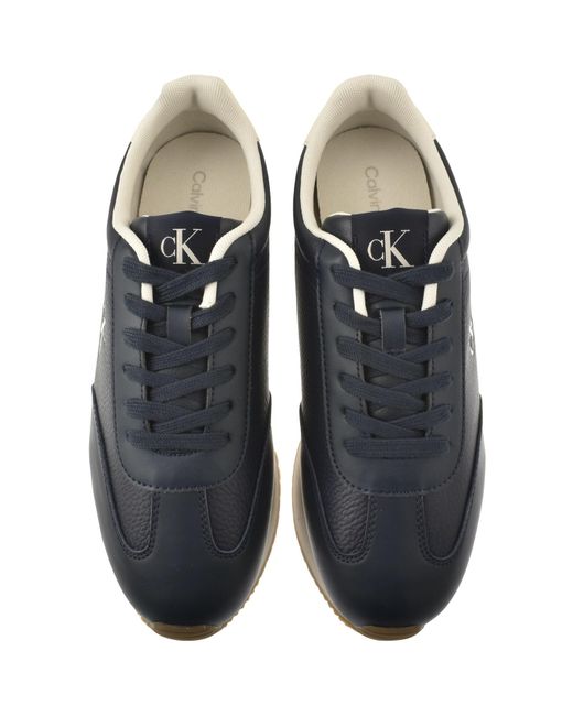 Calvin Klein Blue Jeans Runner Trainers for men