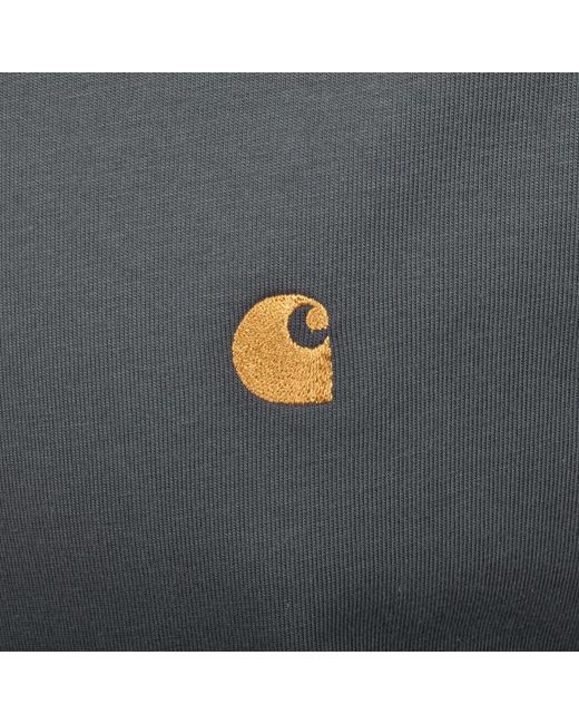 Carhartt Gray Chase T Shirt for men