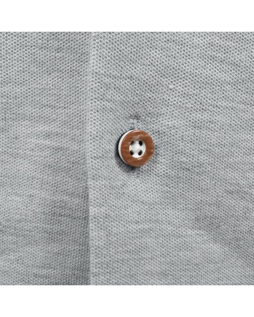 BOSS BUSINESS Gray Boss P Hank Spread Slim Fit Shirt for men