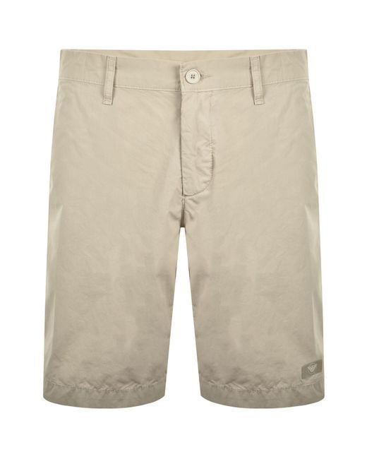 Armani Natural Emporio Chino Shorts for men