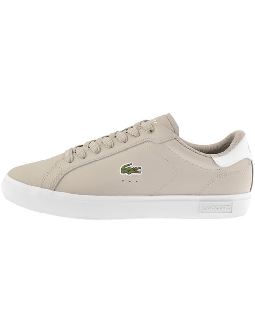 Lacoste Natural Powercourt 125 2 Trainers for men