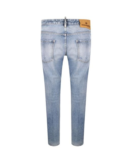 DSquared² Blue Cool Guy Slim Fit Jeans for men