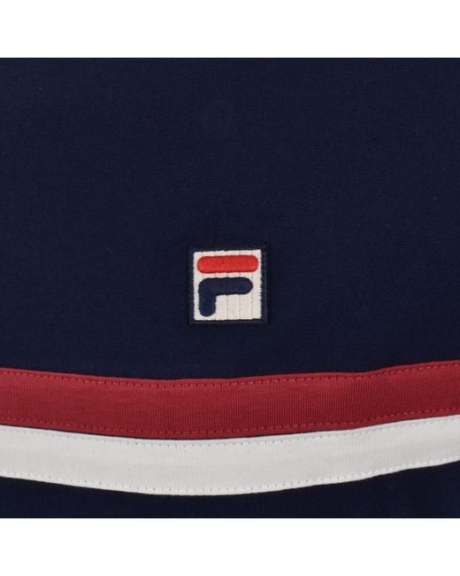 Fila Blue Fila Rosario Terry Stripes T Shirt Fila for men