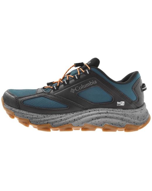 Columbia Blue Flow Morrison Outdry Trainers for men