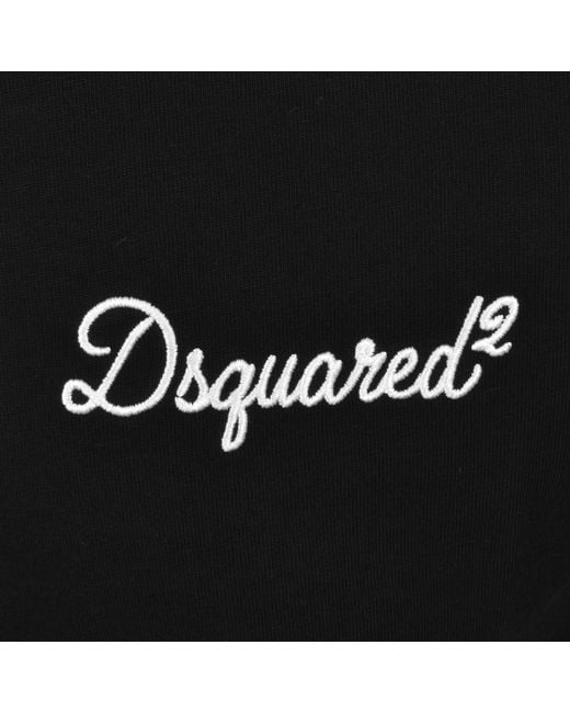 DSquared² Black Polo T Shirt for men