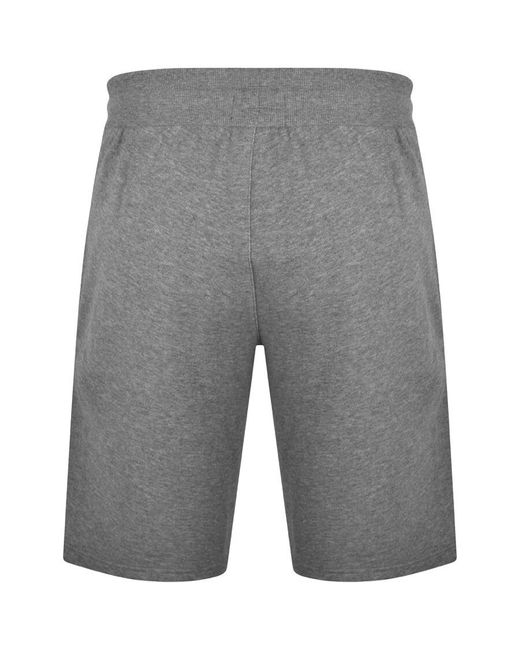 Armani Gray Emporio Lounge Bermuda Shorts for men