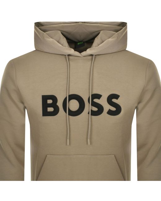 Boss Gray Boss Soody Hoodie for men
