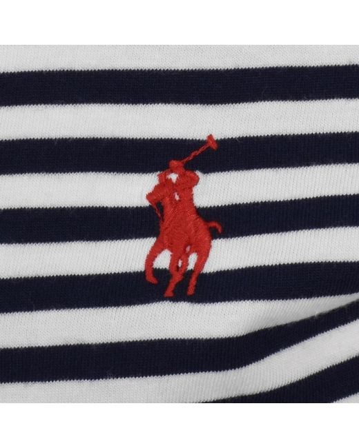 Ralph Lauren Blue Short Sleeve T Shirt Newport for men