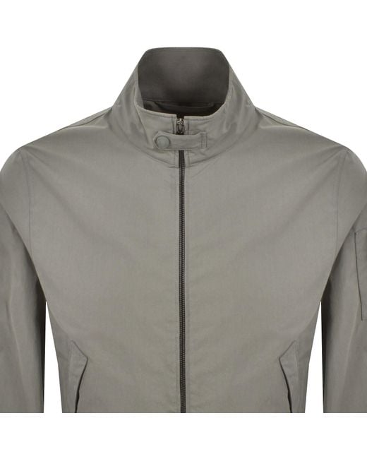Belstaff Gray Overland Jacket Atlantic for men