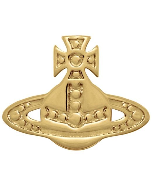 Vivienne Westwood Metallic Marinetta Single Stud for men