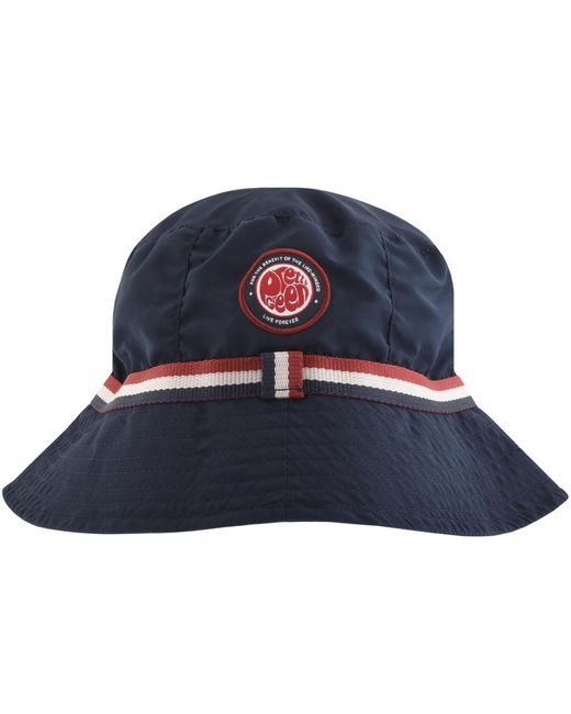 pretty green bucket hat blue