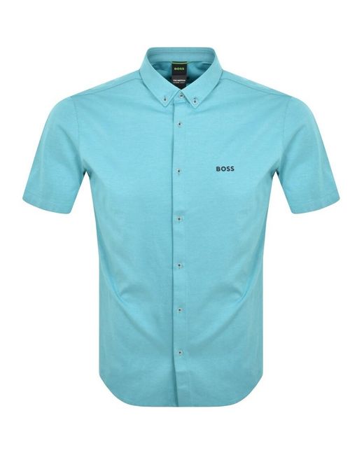 Boss Blue Boss Motion S Short Sleeved Shirt for men