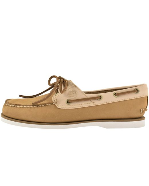 Timberland Brown Classic Boat Shoe for men