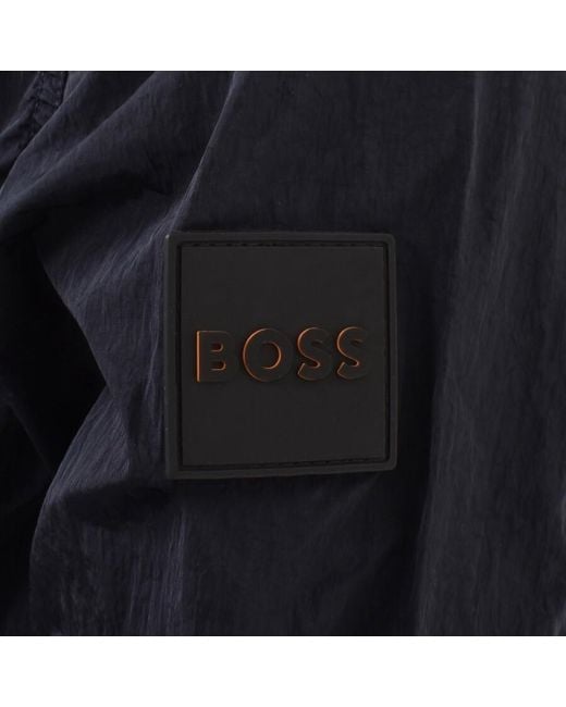 Boss Blue Boss Lovel Full Zip Overshirt for men