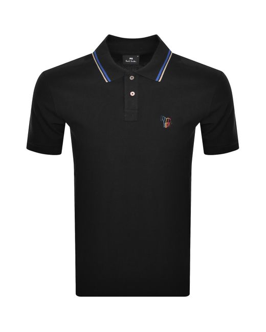 Paul Smith Black Regular Polo T Shirt for men