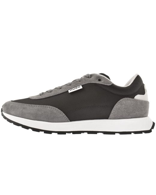 HUGO Black Icelin Runner Trainers for men