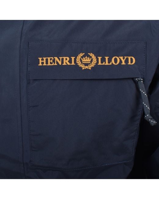 Henri Lloyd Blue Aton Crew Jacket for men
