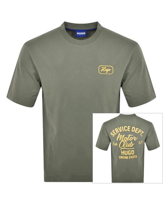 HUGO Green Nampie T Shirt for men