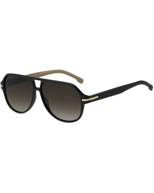 BOSS BUSINESS Black Boss 1507 Sunglasses for men
