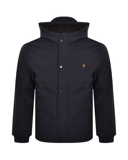Farah Blue Farah Brydon Softshell Jacket for men
