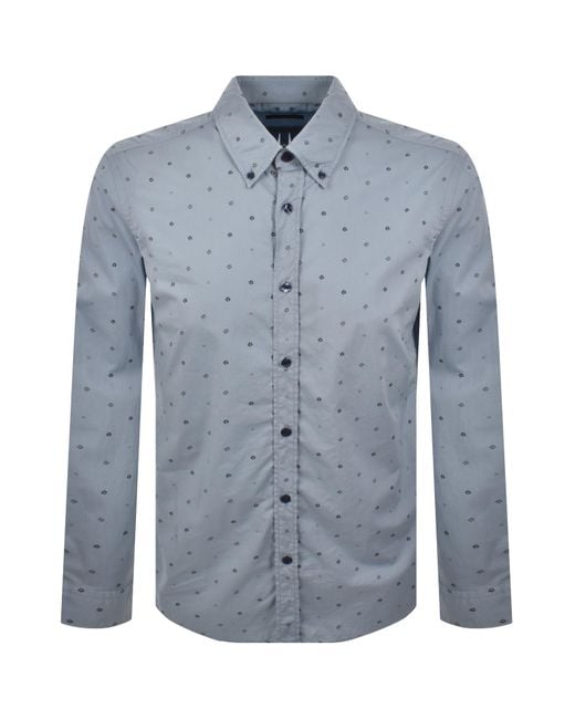 Boss Blue Boss Rickert Long Sleeved Shirt for men
