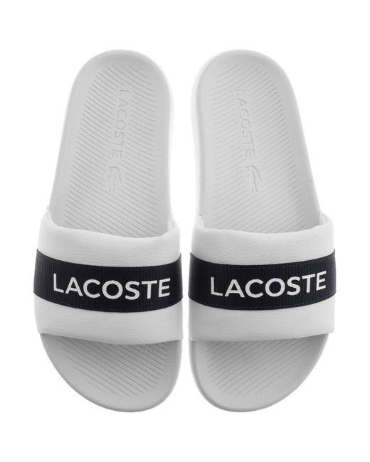 lacoste sliders men