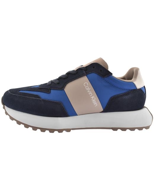 Calvin Klein Blue Low Top Trainers for men