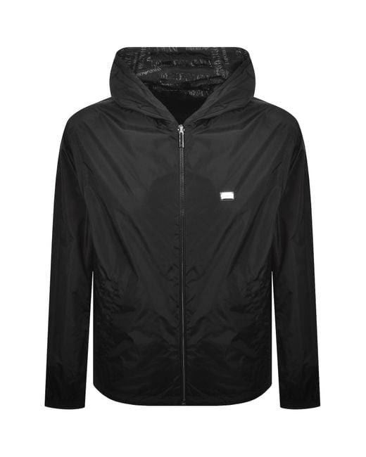 Armani Black Emporio Reversible Jacket for men
