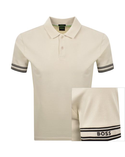 Boss Natural Boss Zone Polo T Shirt for men