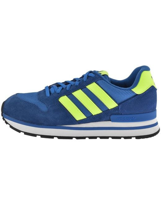 Adidas Originals Blue Zx 500 Rs Trainers for men