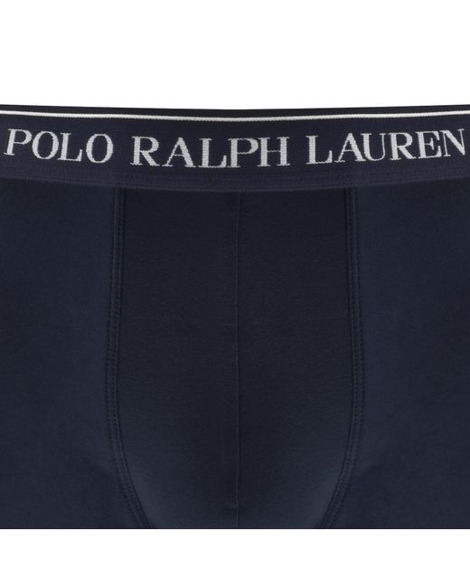 Ralph Lauren Blue Underwear 5 Pack Trunks for men
