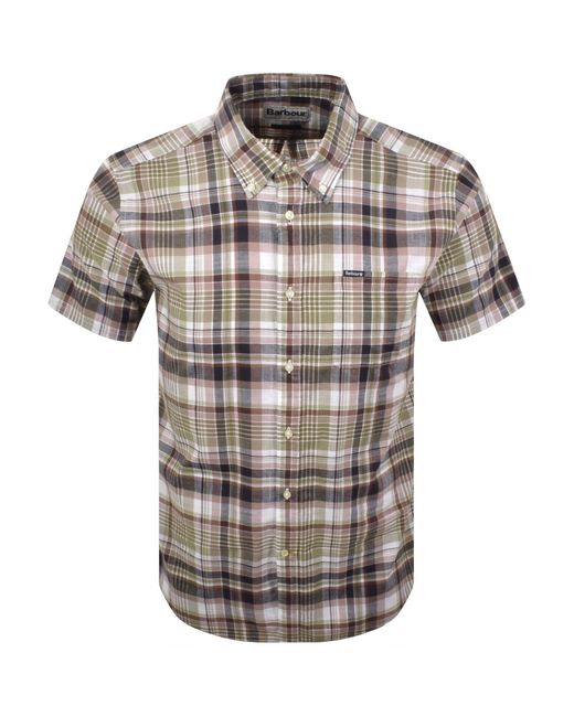Barbour Gray Baycliff Shirt for men