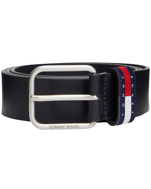 Tommy Hilfiger Black Ryan 3.5 Belt Dark Night for men