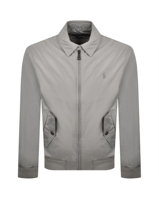 Ralph Lauren Gray Windbreaker Jacket for men