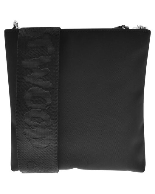 VIVIENNE WESTWOOD Re-Jacquard Black Orborama Crossbody Bag - Mens