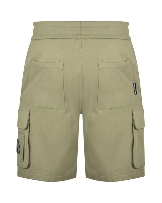 Moose Knuckles Green Hartsfield Cargo Shorts for men
