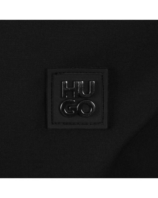 HUGO Black Long Sleeved Ermo Shirt for men
