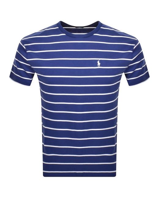 Ralph Lauren Blue Classic Fit T Shirt for men