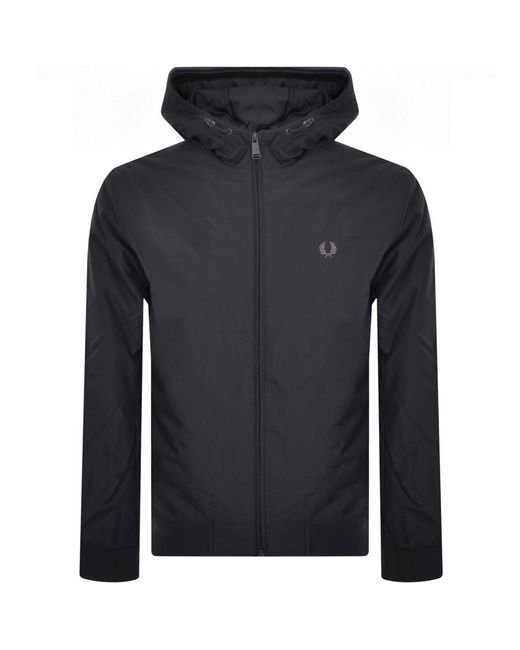 Fred Perry Blue Padded Brentham Jacket for men